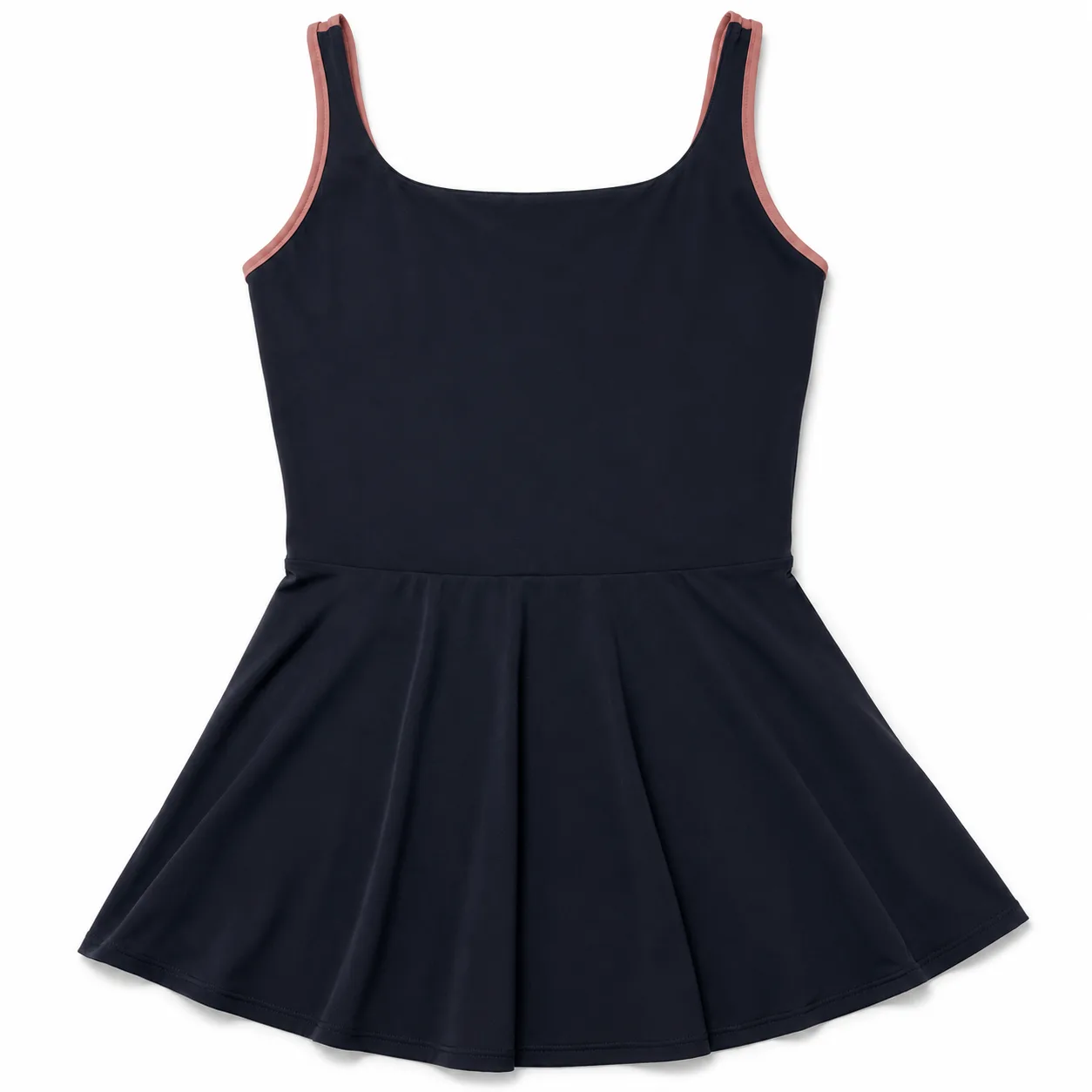 VESTIDO TENNIS NEGRO-CARAMELO