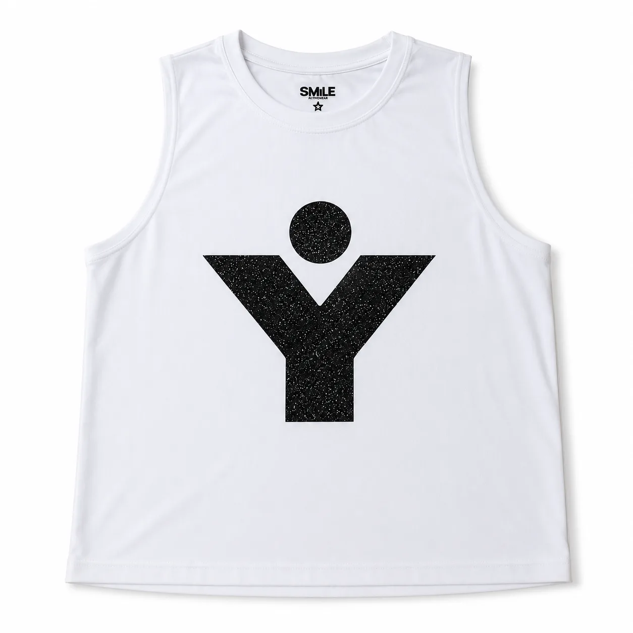 CAMISETA STUDYO SIN MANGAS NEGRA